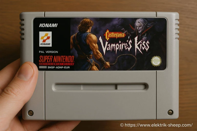 Castlevania vampire’s kiss version pal sur snes : pourquoi est-elle si chère ?