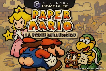 Paper mario la porte millénaire : quand l'humour en papier fait mouche sur gamecube