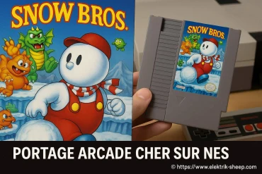 Snow Bros. sur NES : pourquoi le portage arcade est-il si cher ?