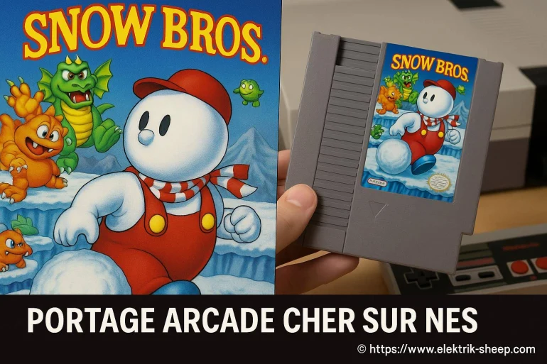 Snow Bros. sur NES : pourquoi le portage arcade est-il si cher ?