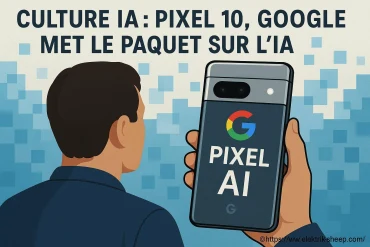 Culture ia : pixel 10 de google et ses innovations en intelligence artificielle en août 2025