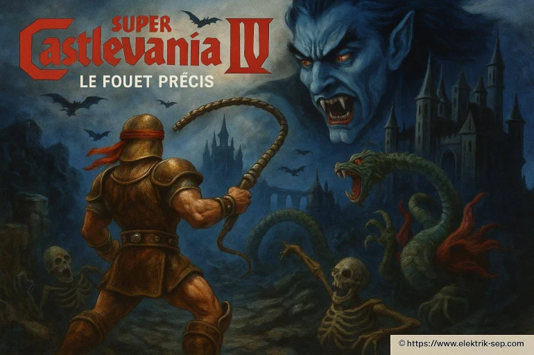 Super Castlevania IV : pourquoi le fouet précis fait la différence sur Super Nintendo