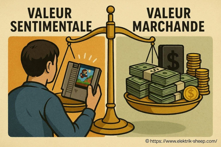 Comparer la valeur sentimentale et la valeur marchande : pourquoi certains jeux rétro atteignent-ils des sommets ?