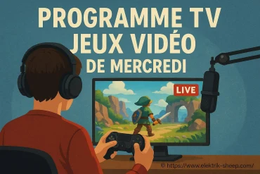 Programme tv jeux vidéo du mercredi