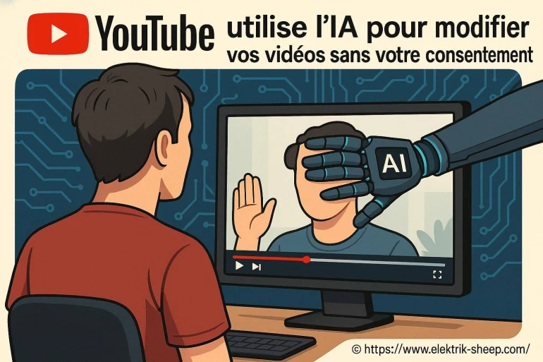 YouTube modifie sans consentement certaines vidéos grâce à l’apprentissage automatique
