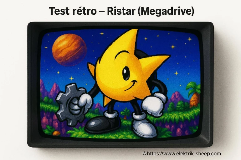 Test rétro ristar megadrive : un classique de la plateforme à redécouvrir