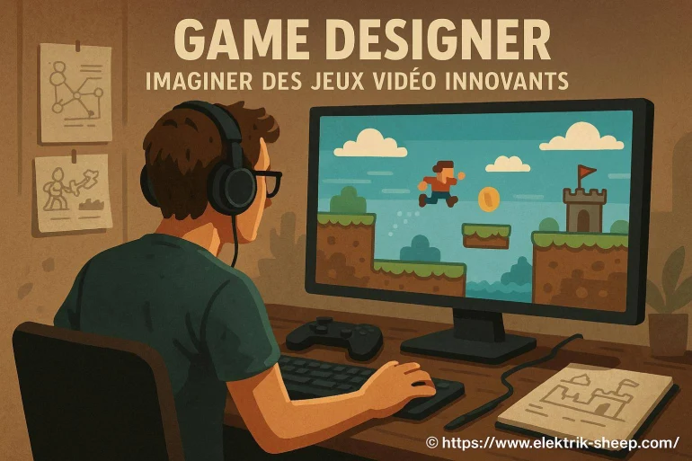 Game designer : comment imaginer des jeux vidéo innovants ?