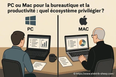 PC ou Mac pour la bureautique et la productivité : quel écosystème choisir ?