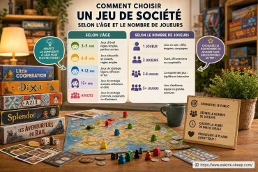 Comment choisir un jeu de société selon l'âge et le nombre de joueurs ?