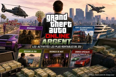 Gta 5 online argent : les activités les plus rentables du jeu