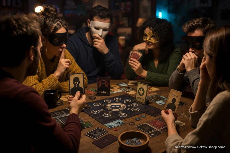Jeux à identité secrète : comment bluff, immersion et stratégie se mêlent autour de la table