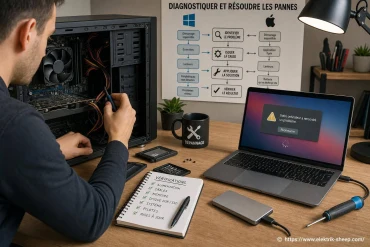 Diagnostiquer et résoudre les pannes fréquentes sur PC et Mac