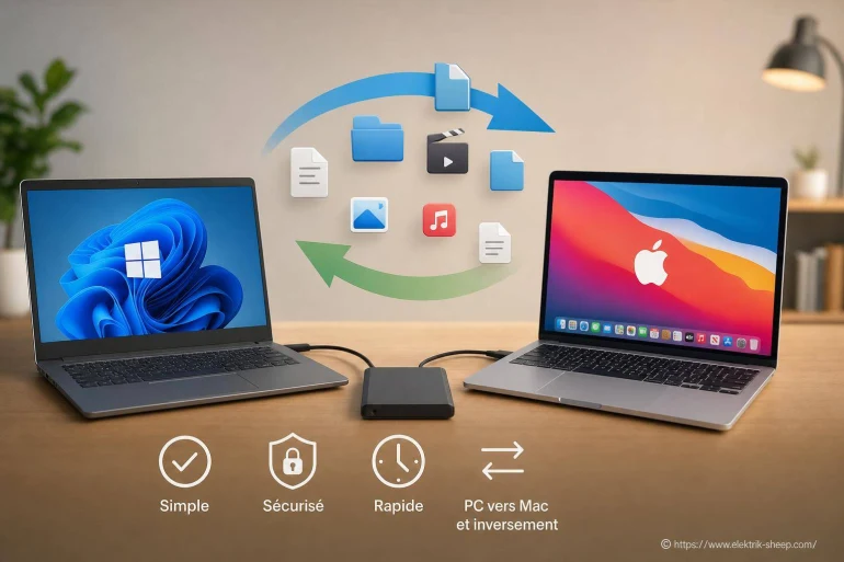 Comment migrer facilement ses données de PC vers Mac (et inversement) ?