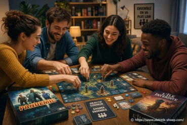 Les meilleurs jeux de société coopératifs pour renforcer l’esprit d’équipe