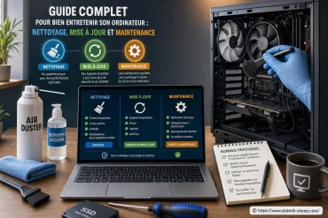 Guide complet pour bien entretenir son ordinateur : nettoyage, mises à jour et maintenance