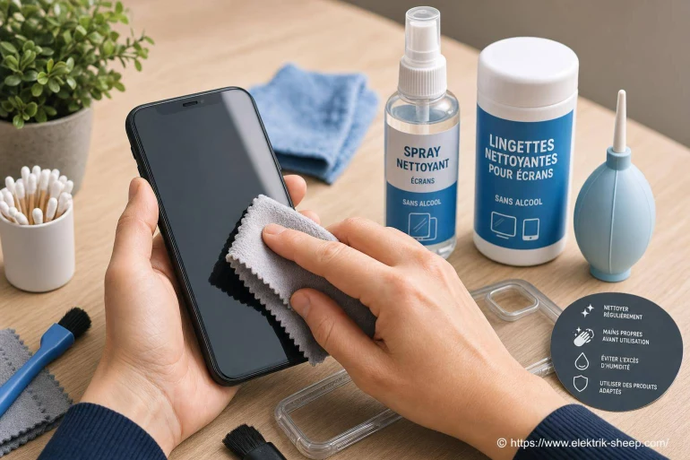 Entretenir et nettoyer son smartphone : méthodes et produits à privilégier