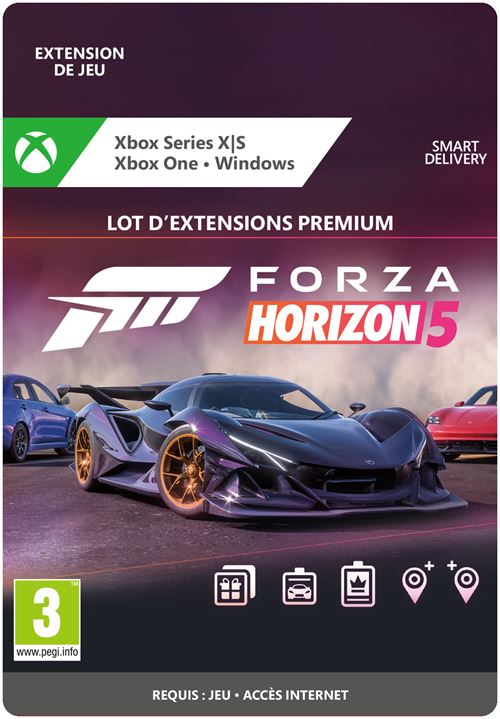Code de telechargement Forza Horizon 5 Premium add-on