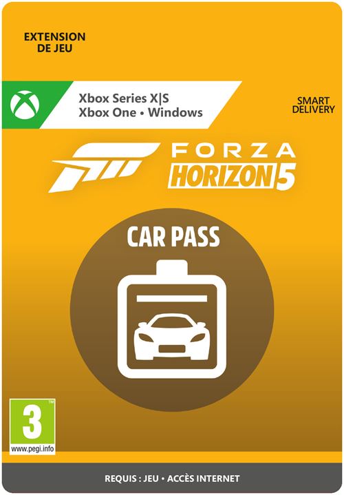 Code de telechargement Xbox Forza Horizon 5 Car Pass