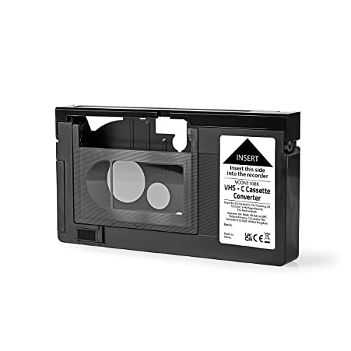Nedis Convertisseur VHS - Conversion : VHS-C vers VHS - Plug
