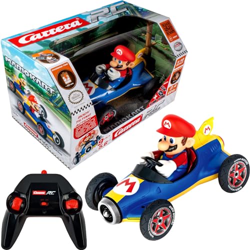 Carrera RC Kart Mach 8 avec figurine Mario – Voiture radioco